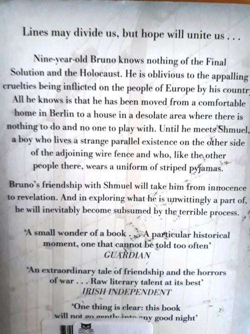 The Boy in the Striped Pyjamas, John Boyne