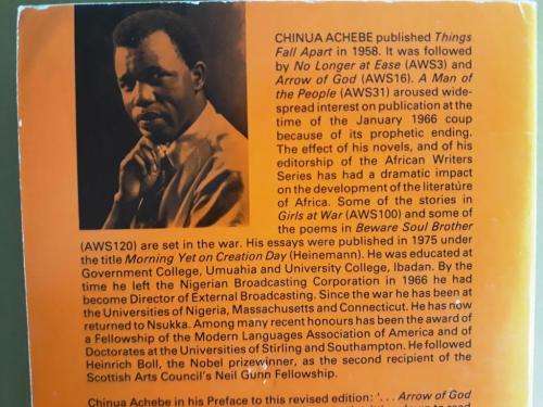 Arrow of God, Chinua Achebe
