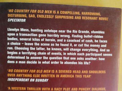 No Country for Old Men, Cormac McCarthy
