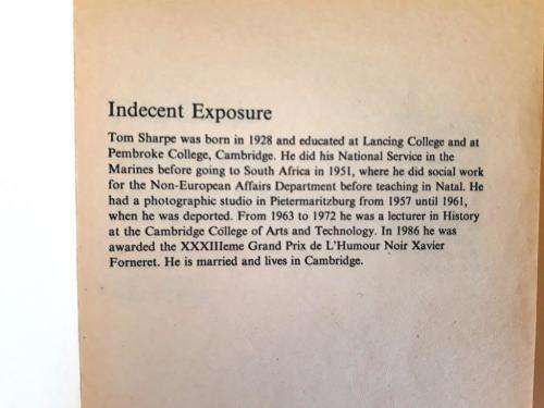 Indecent Exposure, Tom Sharpe