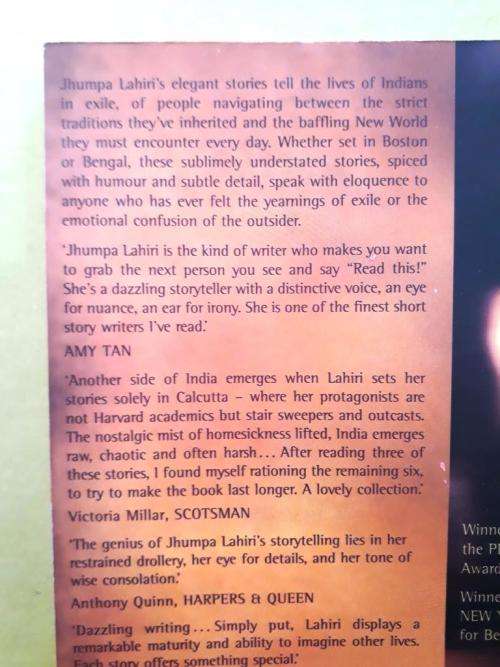 Interpreter of Maladies, Jhumpa Lahiri