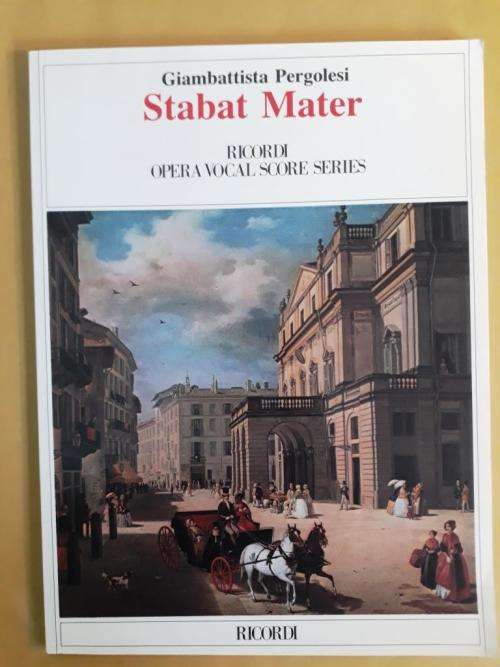 Stabat Mater, Giambattista Pergolesi (voices and piano)