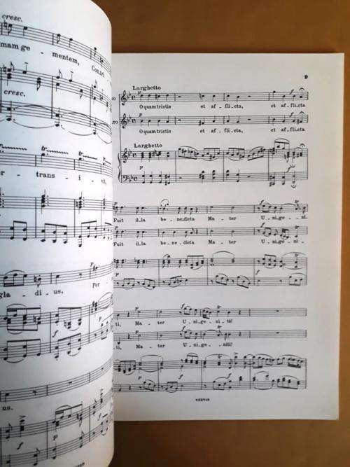 Stabat Mater, Giambattista Pergolesi (voices and piano)