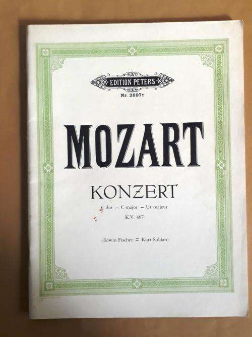 Piano Concerto in C major, K.V. 467, W.A. Mozart