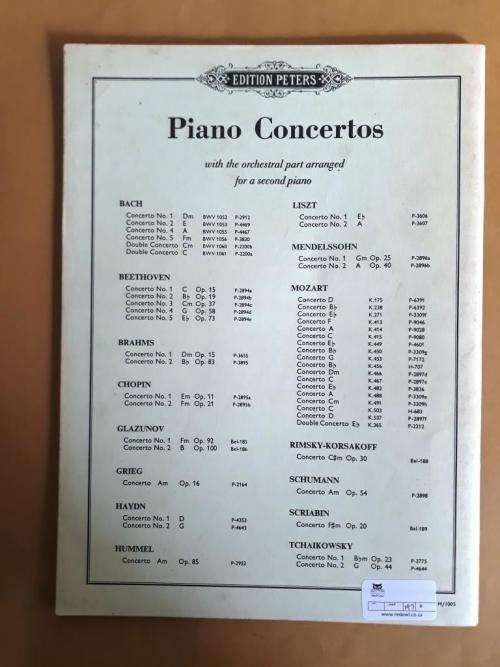 Piano Concerto in A major, K.V. 488, W.A. Mozart