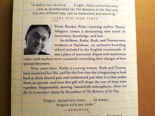 Never Let Me Go, Kazuo Ishiguro