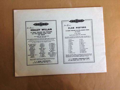 Ten Hymn Preludes, Set 1, for Organ, Healey Willan
