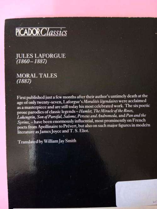 Moral Tales, Jules Laforgue