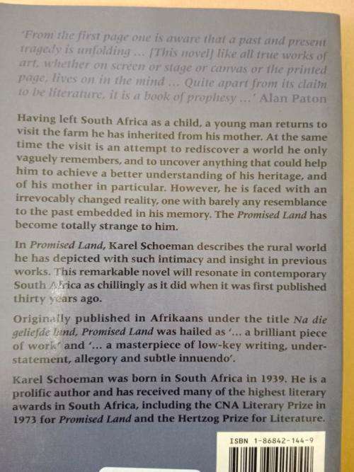 Promised Land, Karel Schoeman