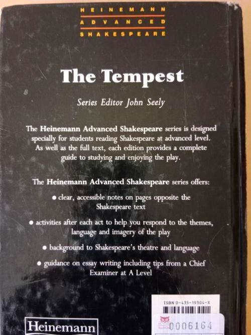 The Tempest, William Shakespeare