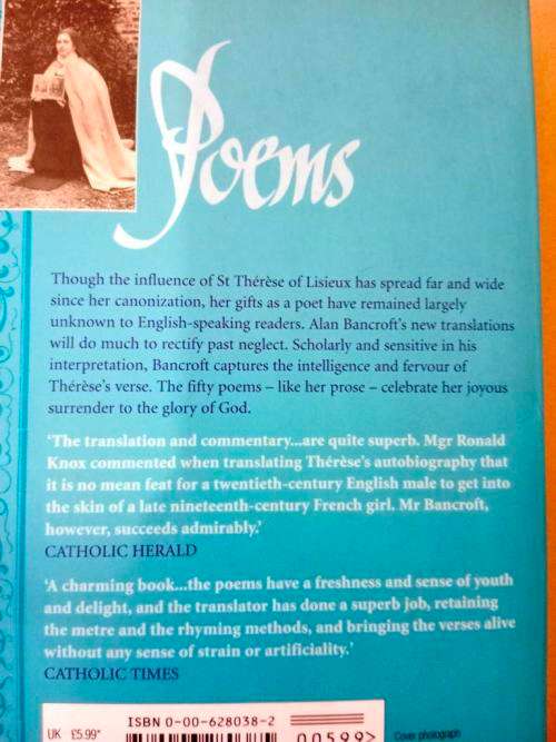 Poems, St Thérèse de Lisieux
