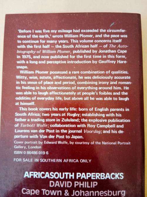 The South African Autobiography, William Plomer