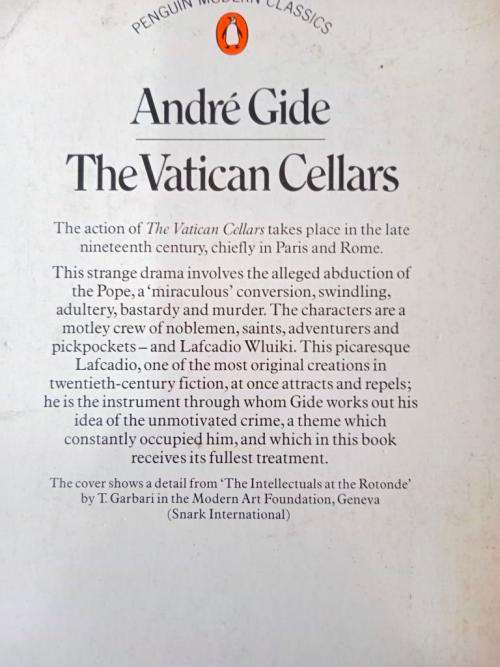 The Vatican Cellars, André Gide