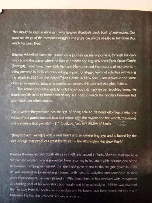 A Veil of Footsteps, Breyten Breytenbach
