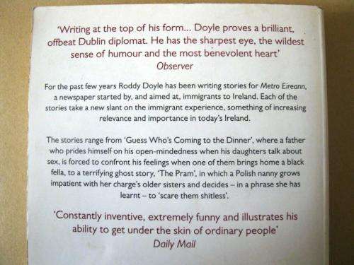 The Deportees, Roddy Doyle