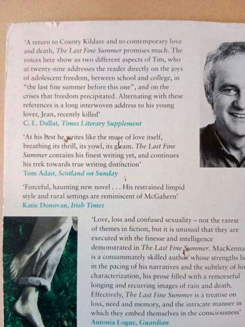 The Last Fine Summer, John MacKenna