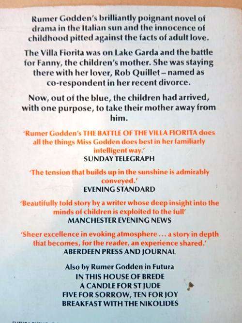 The Battle of the Villa Fiorita, Rumer Godden