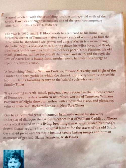 Provinces of Night, William Gay