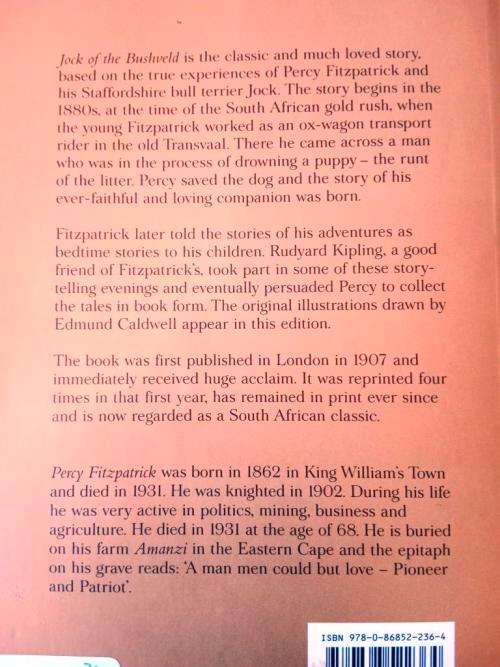 Jock of the Bushveld, Sir Percy Fitzpatrick