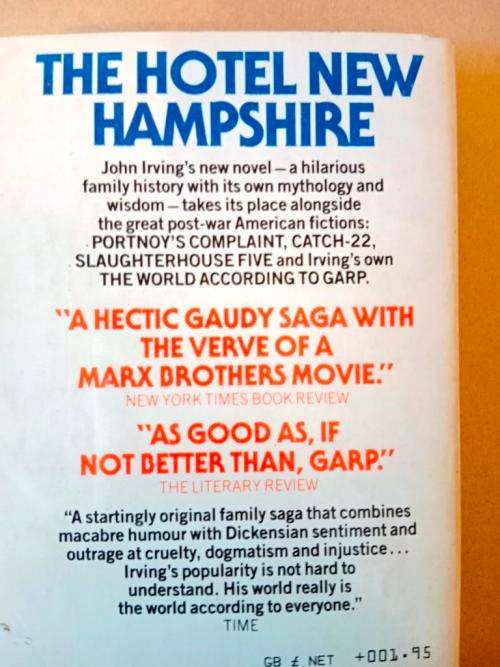 The Hotel New Hampshire, John Irving