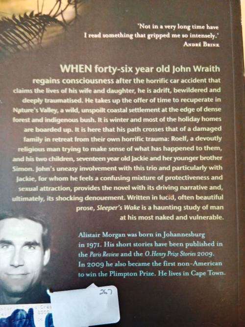 Sleeper`s Wake, Alistair Morgan