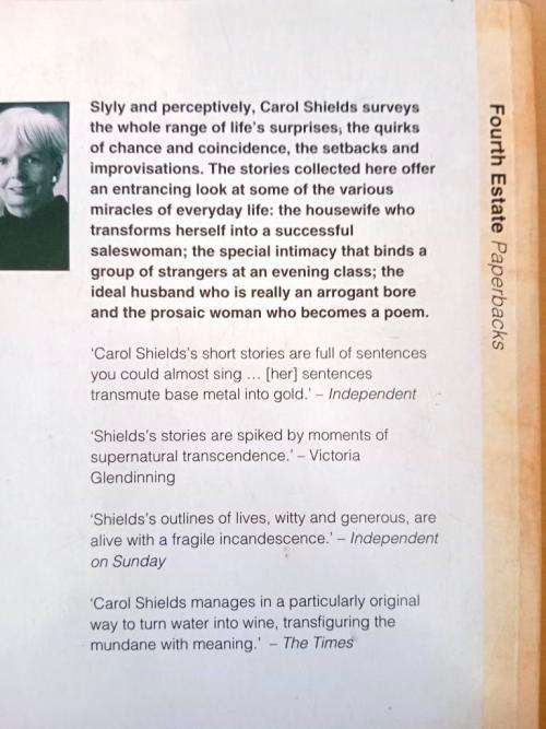Various Miracles, Carol Shields