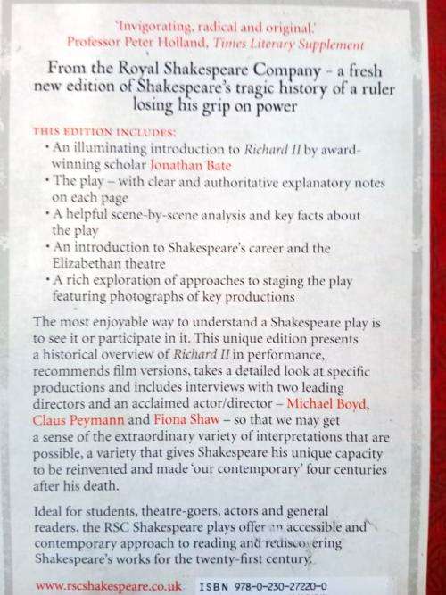 Richard II, William Shakespeare
