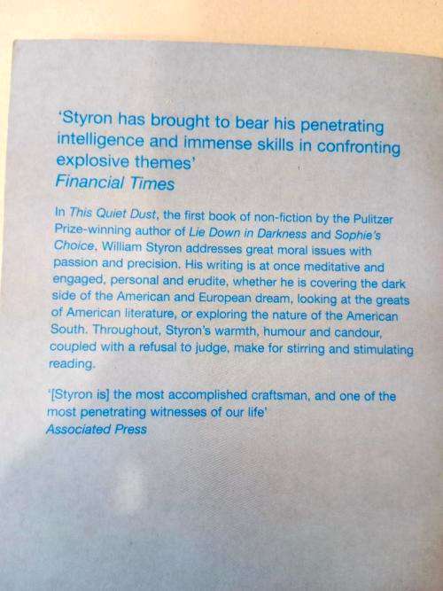 This Quiet Dust, William Styron