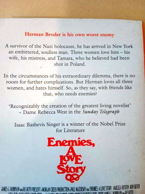 Enemies, A Love Story, Isaac Bashevis Singer