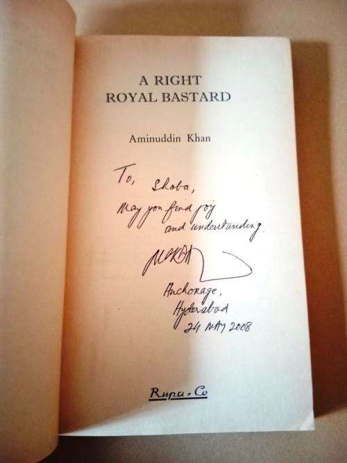 A Right Royal B*stard, Aminuddin Khan