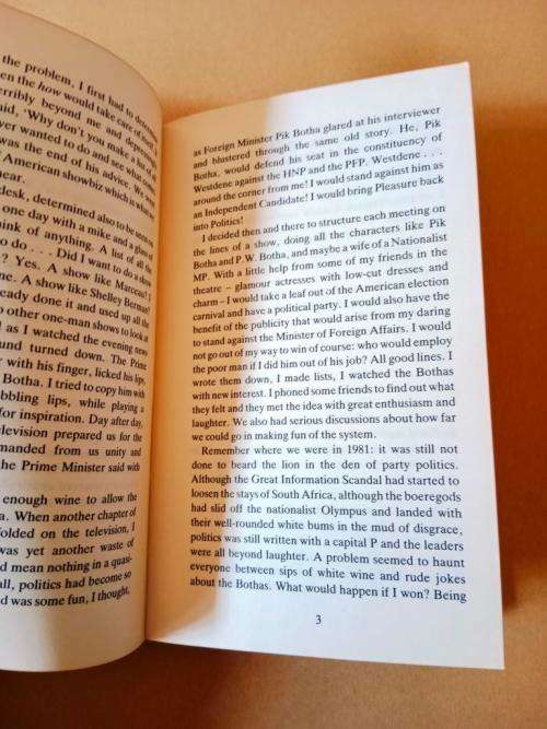 No One`s Died Laughing, Pieter-Dirk Uys