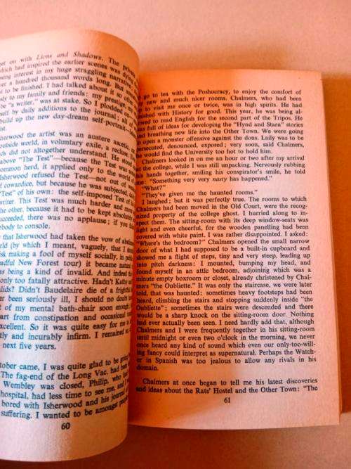 Lions and Shadows, Christopher Isherwood