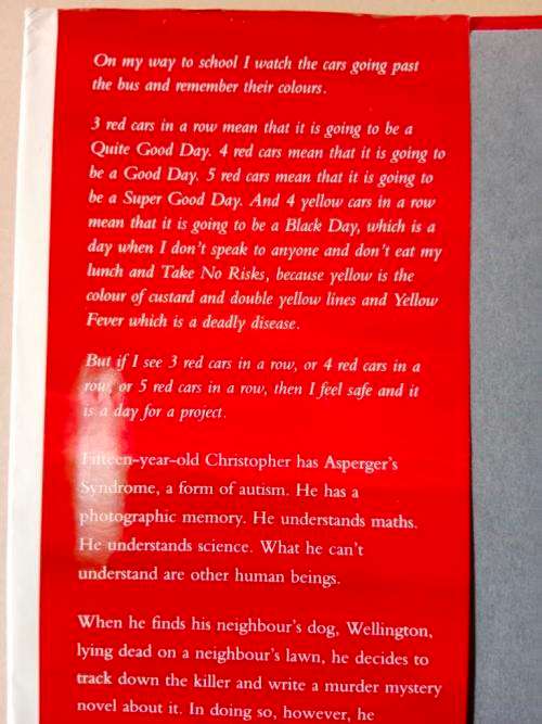 The Curious Incident of the Dog in the Night-Time, Mark Haddon