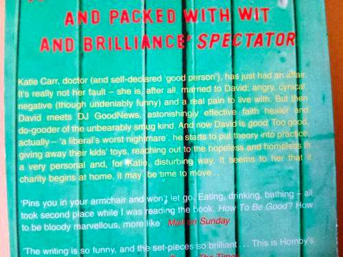 How to be Good, Nick Hornby