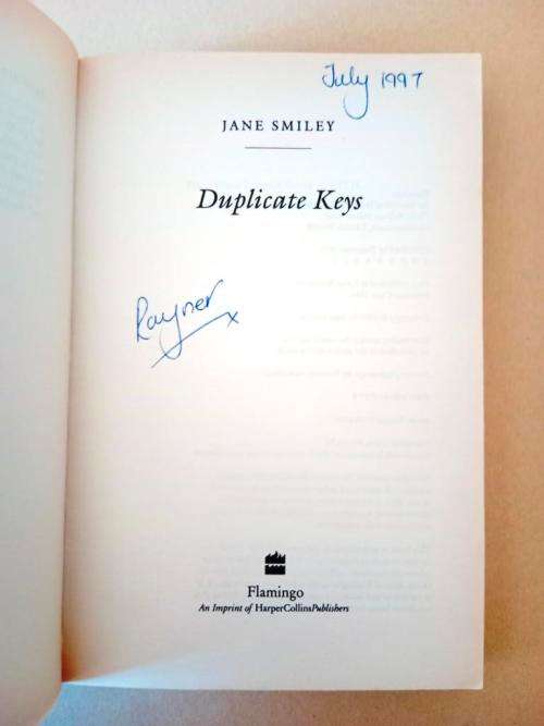 Duplicate Keys, Jane Smiley