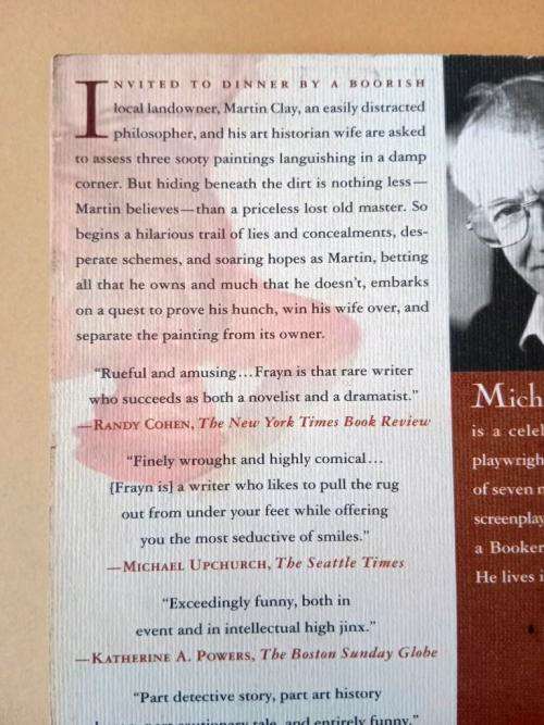 Headlong, Michael Frayn