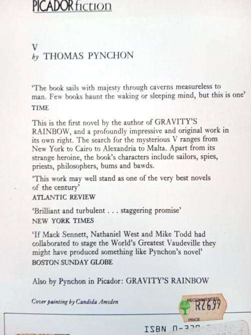 V, Thomas Pynchon