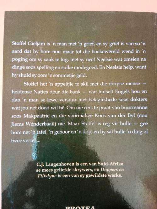 Doppers en Filistyne, C.J. Langenhoven