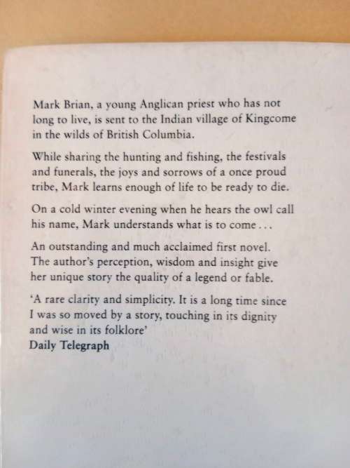 I Heard the Owl Call My Name, Margaret Craven