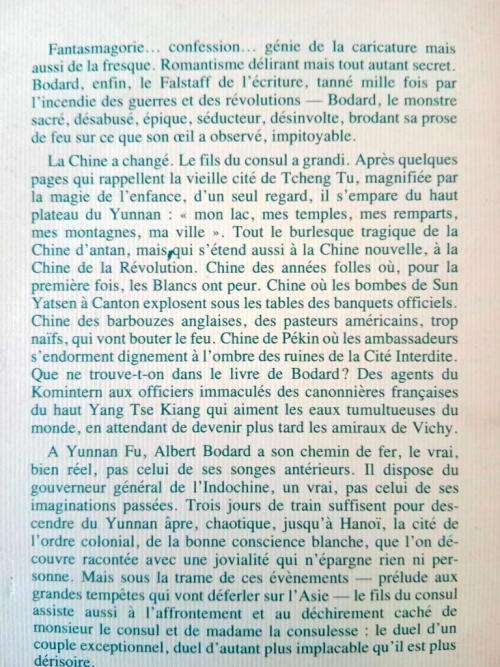 Le Fils du consul, Lucien Bodard
