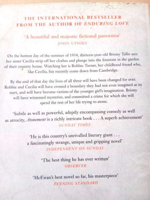 Atonement, Ian McEwan