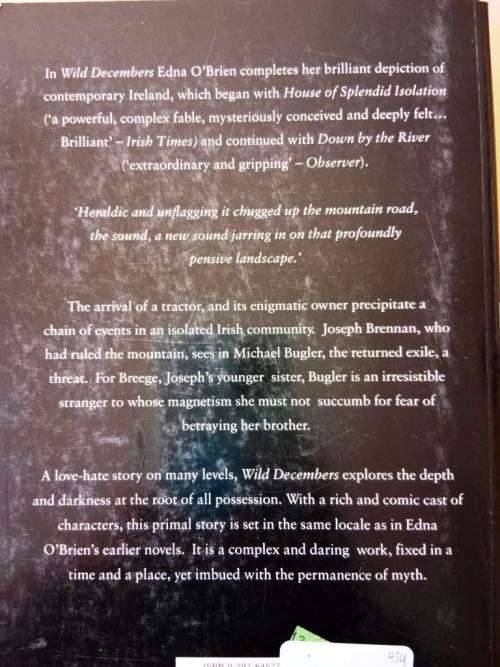 Wild Decembers, Edna O`Brien