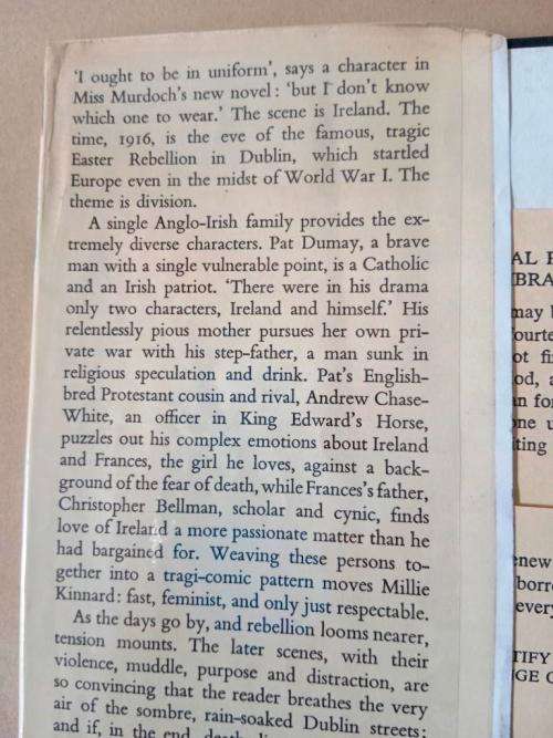 The Red and the Green, Iris Murdoch