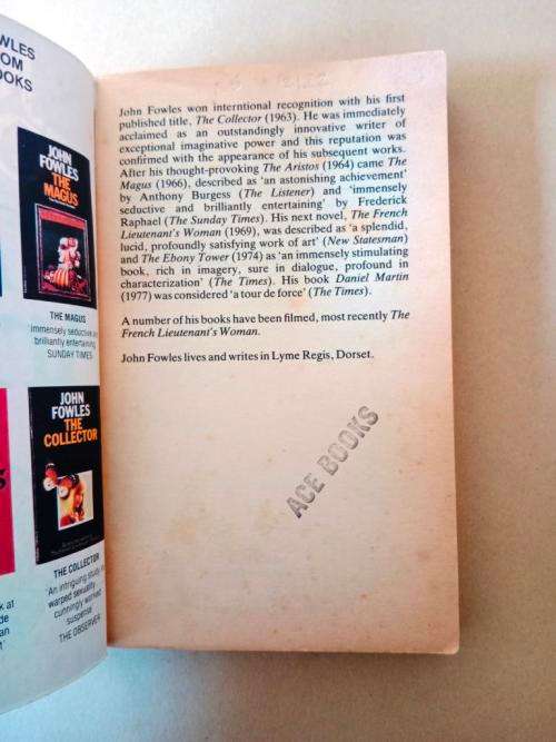 The Aristos, John Fowles