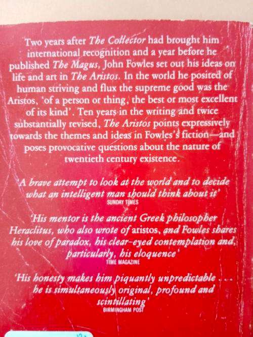The Aristos, John Fowles
