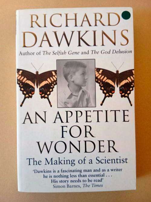 An Appetite for Wonder, Richard Dawkins