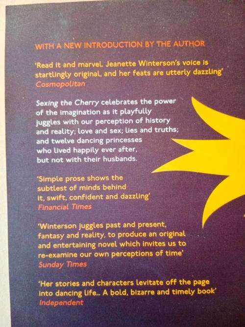 Sexing the Cherry, Jeanette Winterson
