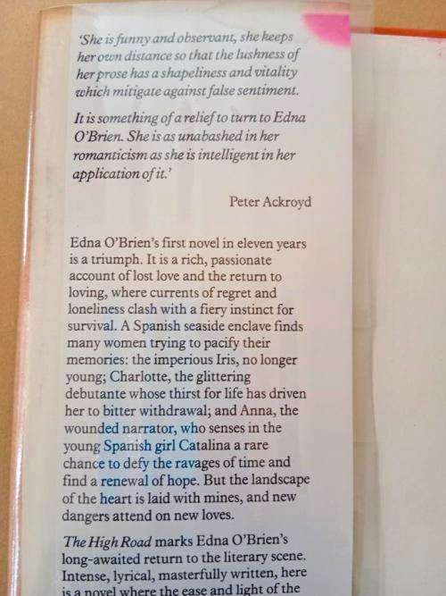 The High Road, Edna O`Brien