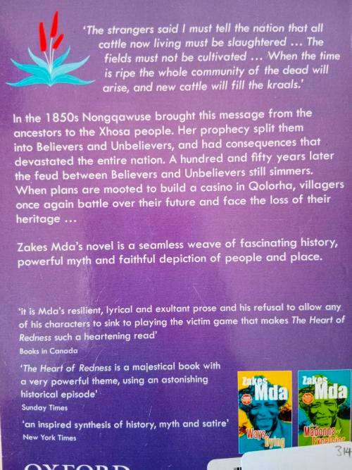 The Heart of Redness, Zakes Mda