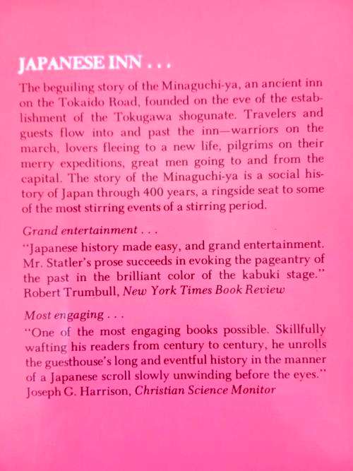 Japanese Inn, Oliver Statler